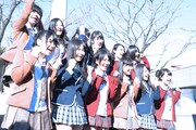 「てっぺんとったんで！」と力強く宣言するNMB48。