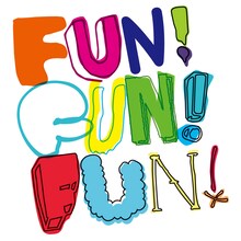 「andymori ライブハウスツアー "FUN！FUN！FUN！"」ロゴ