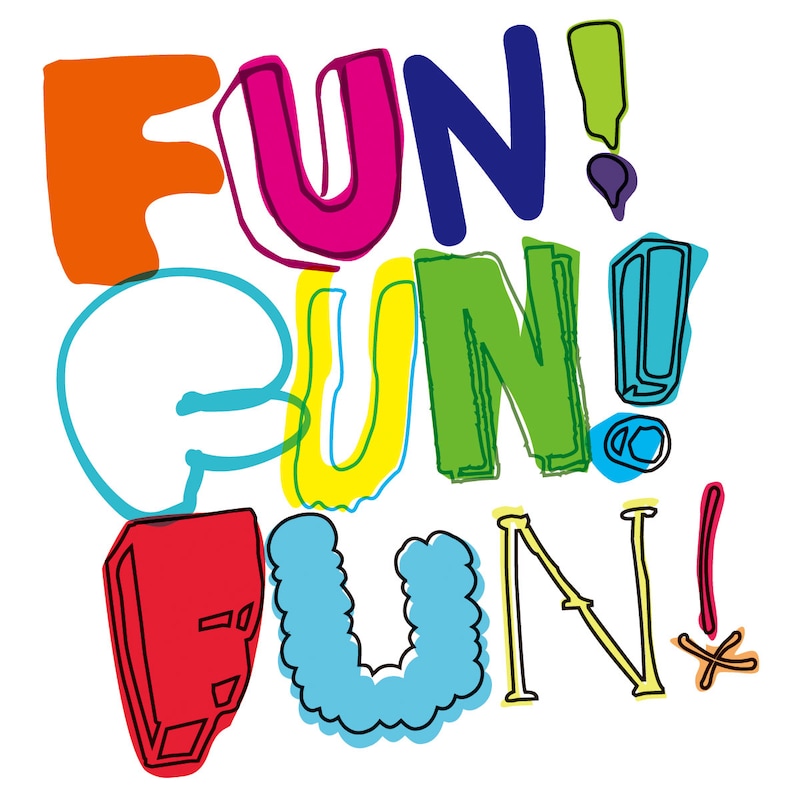 「andymori ライブハウスツアー "FUN！FUN！FUN！"」ロゴ