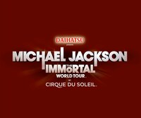 「マイケル・ジャクソン ザ・イモータル ワールドツアー」ロゴ
