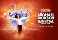 「マイケル・ジャクソン ザ・イモータル ワールドツアー」メインビジュアル