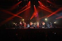 「くるりワンマンライブツアー2012 / 13 特別公演 ～国民の成長が第一～」の様子。