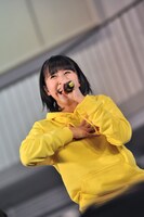 「独占！ももクノ60分 vol.5」第1部の玉井詩織。