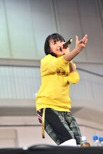 「独占！ももクノ60分 vol.5」第1部の玉井詩織。