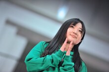 「独占！ももクノ60分 vol.5」第1部の有安杏果。