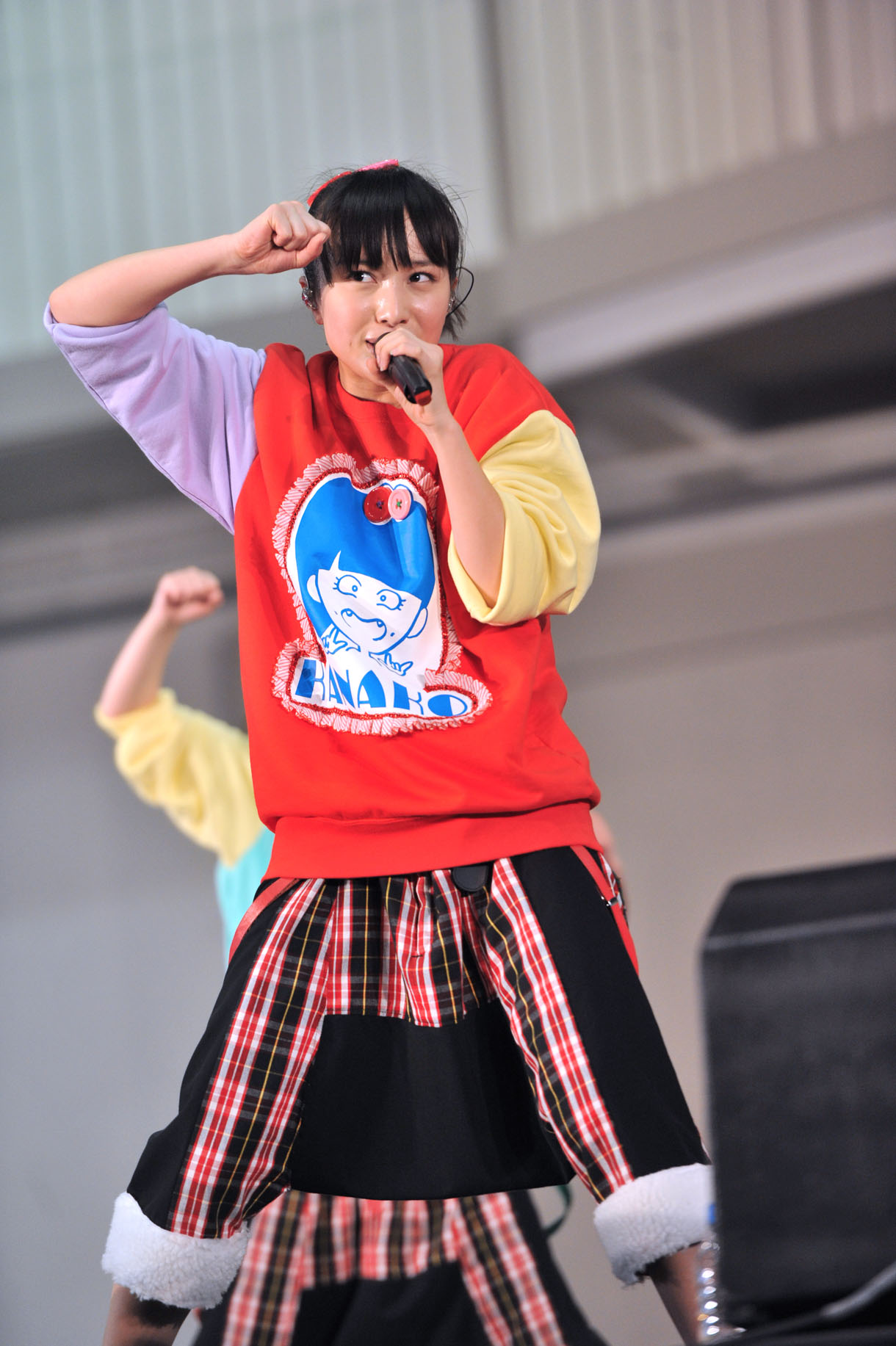 「独占！ももクノ60分 vol.5」第2部の百田夏菜子。