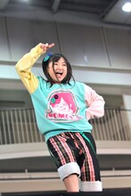 「独占！ももクノ60分 vol.5」第2部の有安杏果。