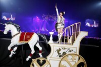 今年1月19、20日に埼玉・さいたまスーパーアリーナにて開催されたフルオーケストラライブ「NANA MIZUKI LIVE GRACE 2013 -OPUS II-」の様子。