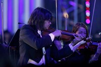 コンサートマスターとして活躍した“ムッシュ”室屋光一郎（撮影：上飯坂一）。