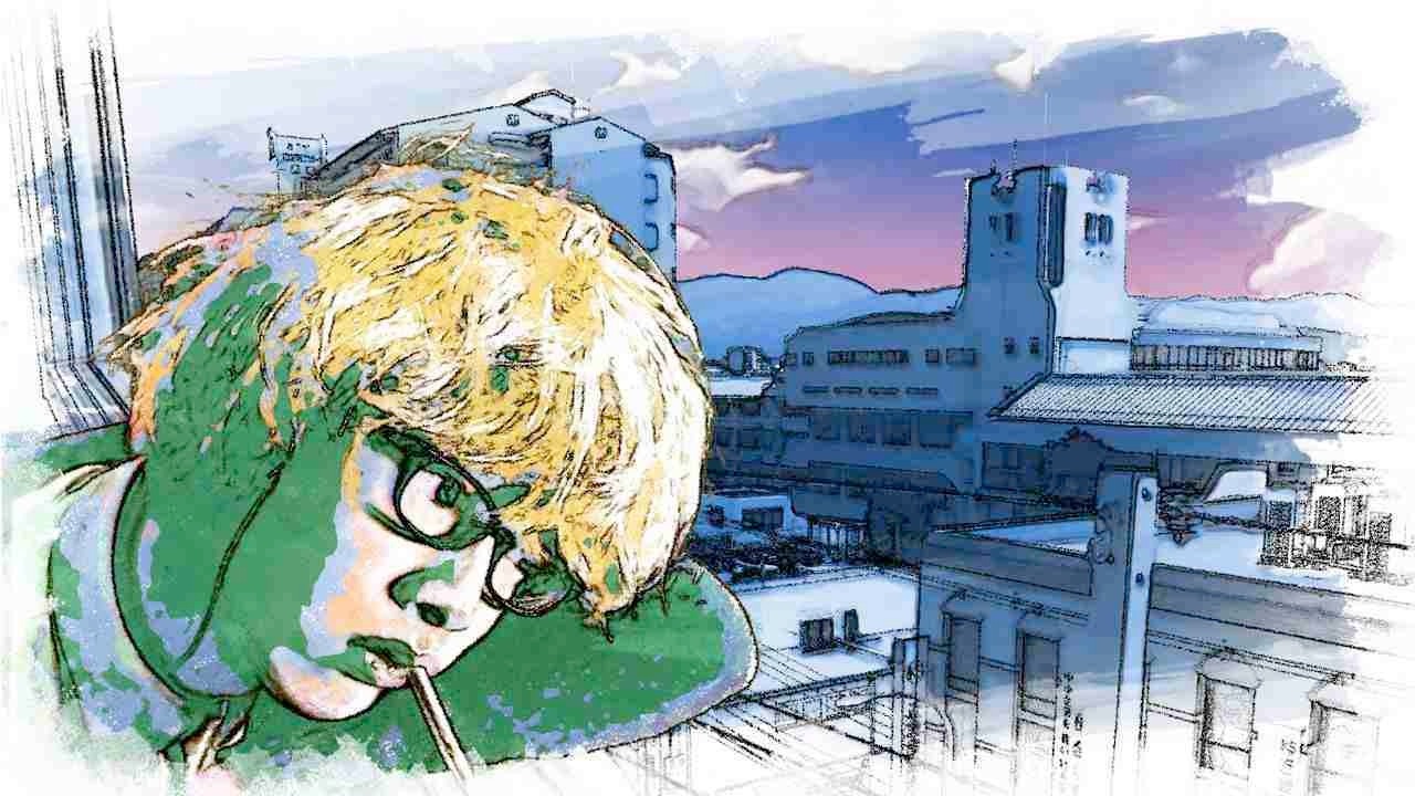 ハンサムケンヤ「テヌート」のPVのワンシーン。