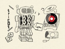 tricot「99.974℃ PLAYBUTTON」トートバックセットのデザイン。PLAYBUTTONおよびトートバッグのデザインは中嶋イッキュウ（Vo, G）が手がけた。