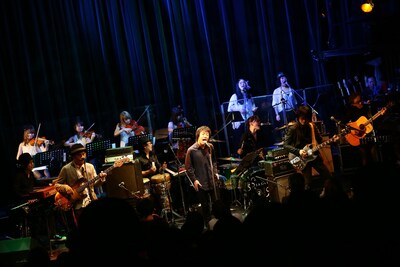 写真は1月23日のライブの模様（撮影：柴田恵理）。