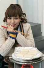 河西智美特集グラビアより（撮影：松木宏祐）。