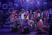 「AKB48 リクエストアワー セットリストベスト100 2013」1日目の様子。92位「星空のキャラバン」を披露するNMB48。（C)AKS