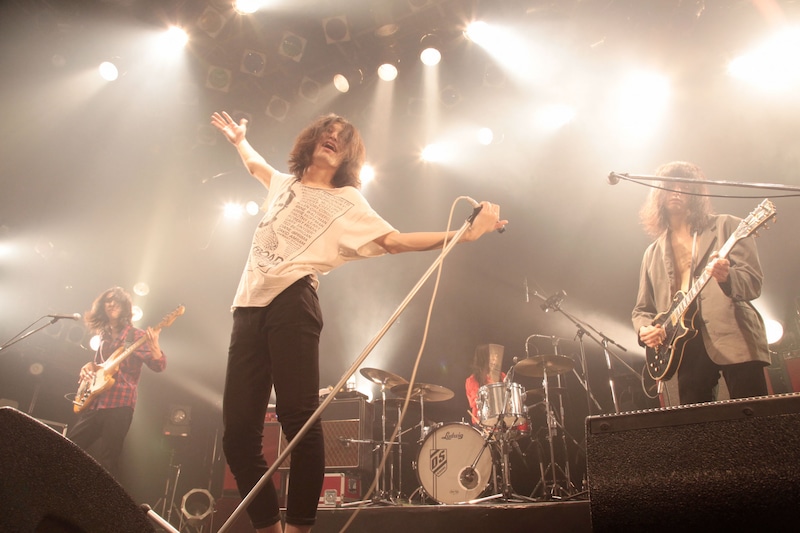 1月24日の「the dresscodes TOUR "1954"」東京・Shibuya O-WEST公演の模様。（撮影：松本時代）