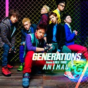 GENERATIONS from EXILE TRIBE「ANIMAL」CD+DVD盤ジャケット