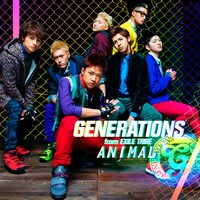 GENERATIONS from EXILE TRIBE「ANIMAL」CD+DVD盤ジャケット