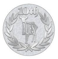 来場者にプレゼントされるピンバッヂのデザイン。