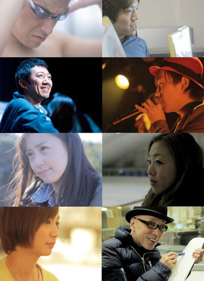 「Try Again Stories」に登場した松田丈志、HIKAKIN、テリー伊藤ら著名人8人。