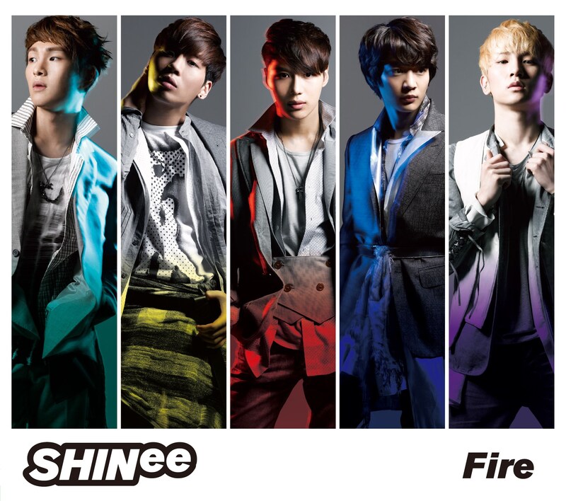 SHINee「Fire」初回限定盤ジャケット