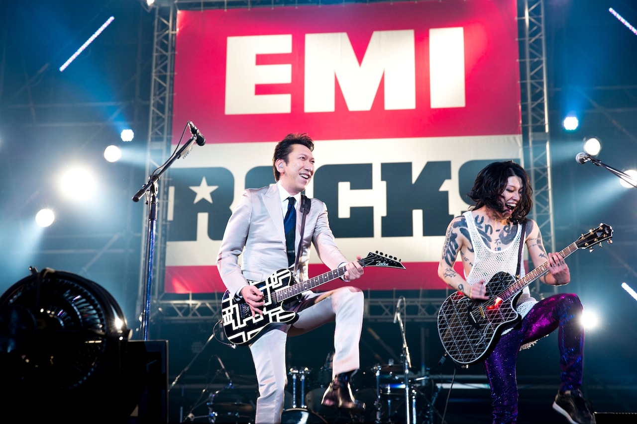 2013年2月2日に宮城県・夢メッセみやぎにて開催された「EMI ROCKS SENDAI」の様子。 (c)UNIVERSAL MUSIC LLC