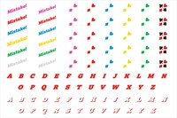 SMAP「Battery / Mistake!」初回限定盤Aの特典として封入されるネイルシール。