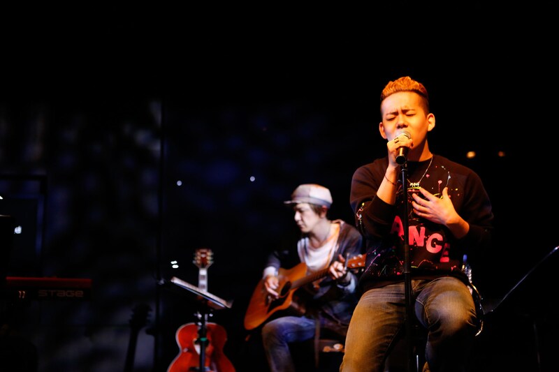 2月3日に行われた「Music Unlimited Presents SPECIAL LIVE 2013」の様子。