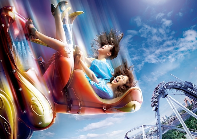 「ハリウッド・ドリーム・ザ・ライド ～バックドロップ～」イメージイラスト