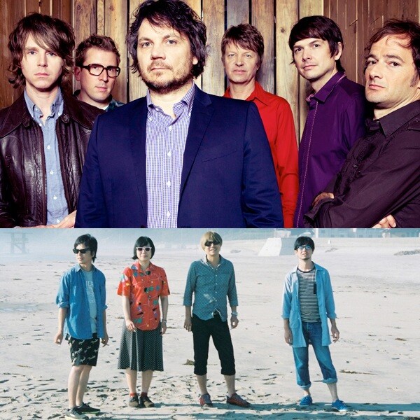 上がWILCO、下がくるり。