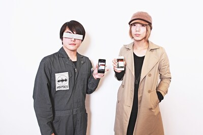 ハヤシ（POLYSICS）と小林祐介（THE NOVEMBERS）。