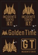 PV集「Golden Time」の購入者特典のステッカーシート。