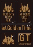 PV集「Golden Time」の購入者特典のステッカーシート。