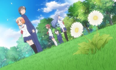 アニメ「琴浦さん」エンディング場面