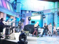 オープニングの収録風景。