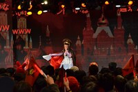 「上坂すみれプロジェクト 始動!! ～決起集会vol.0～」の様子。