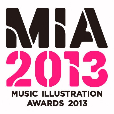 「MUSIC ILLUSTRATION AWARDS 2013」ロゴ