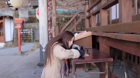「いつも可愛い」ショートフィルムのワンシーン。
