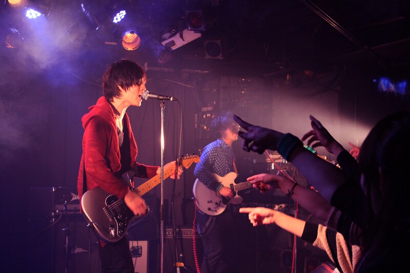 2月13日のライブの模様。