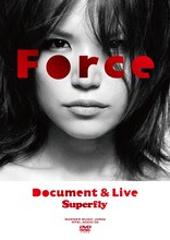 Superfly「Force～Document＆Live～」DVDジャケット