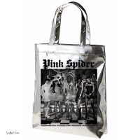 ピンク スパイダー メタリックバッグ（シルバー）。価格は2100円。