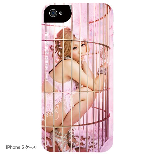 ピンク スパイダー iPhoneケースB キャンディ（倖田來未）iPhone5用。価格は3990円。