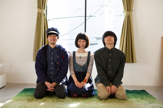 ときにコミカルに、ときに真剣に思いの丈を語ってくれたいちろー、せんせい、尾崎世界観（写真左から）。