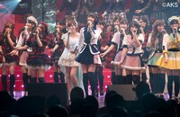 「第2回 AKB48 紅白対抗歌合戦」の模様。