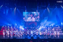 「第2回 AKB48 紅白対抗歌合戦」の模様。