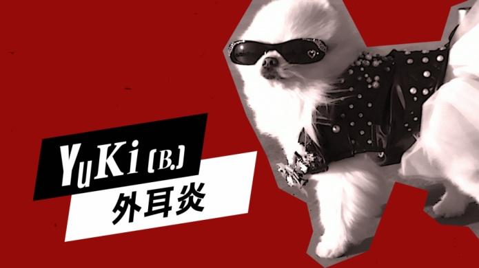 WANSメンバーのYuki（B）は外耳炎。