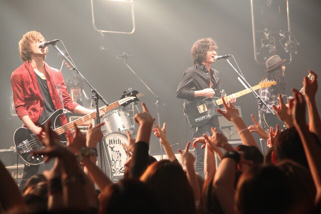 2月15日のライブの模様（撮影：shimbo yuki）。