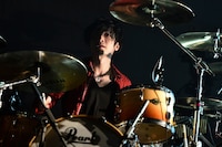 ナカヤマシンペイ（Dr）（撮影：橋本塁）