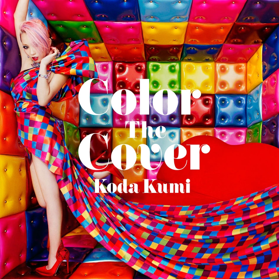 倖田來未「Color The Cover」CD+DVD通常盤ジャケット
