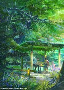 「言の葉の庭」キービジュアル (c) Makoto Shinkai / CoMix Wave Films