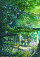 「言の葉の庭」キービジュアル (c) Makoto Shinkai / CoMix Wave Films
